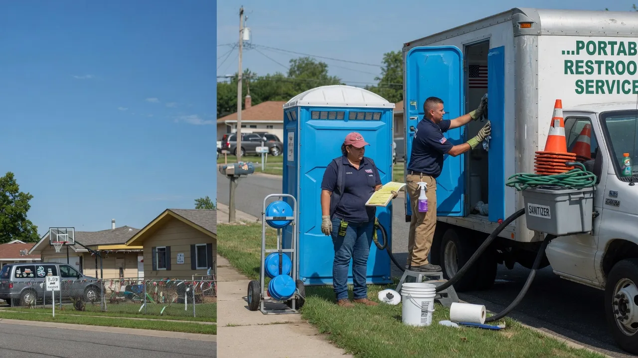 Portable Toilet Rental in Mahomet, IL near me